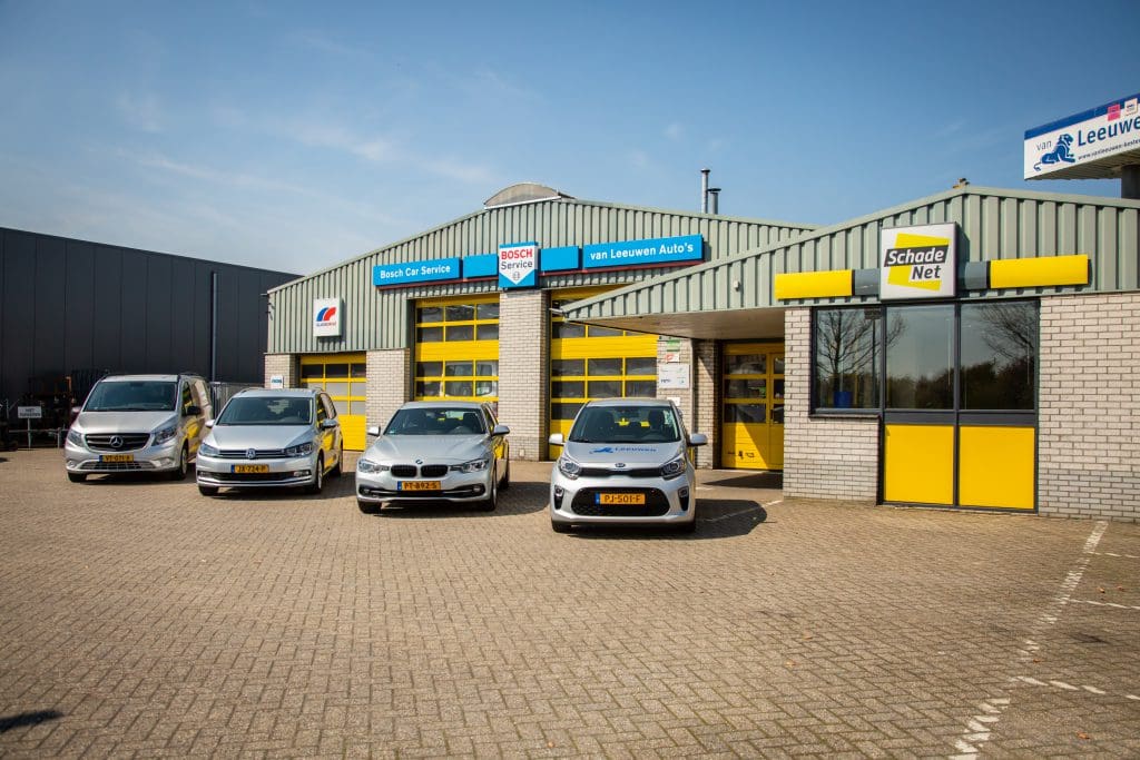 Vervangend vervoer van Leeuwen Auto's